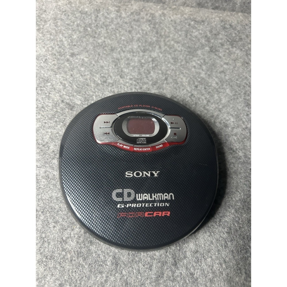 Sony CD Walkman D-MJ95 Portable CD Player Car Ready Tested Works Unit Only